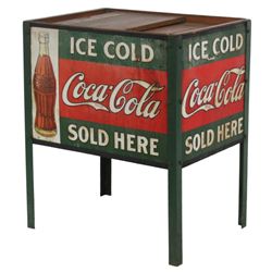 Early Coca Cola Cooler