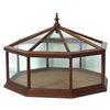 Image 1 : Walnut Terrarium Lift Top Showcase