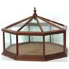 Image 2 : Walnut Terrarium Lift Top Showcase