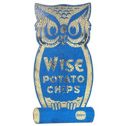 Large Wise Chips Owl Advertising Sign