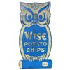 Image 1 : Large Wise Chips Owl Advertising Sign