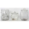 Image 10 : 3 Glass Planters Peanut Jars