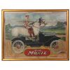 Image 1 : Moxie “Horsemobile” Printed Canvas Advertising