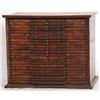 Image 2 : 23 Drawer Oak Typesetter Cabinet