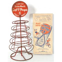 Curtiss Baby Ruth Saf-T-Pops Display