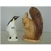 Sylvac squirrel plus Poole penguin £20 - 30...