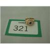 9ct gold gent's half carat diamond and sapphire ring  £180 - 220...