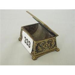 Brass match holder and striker £30 - 50...