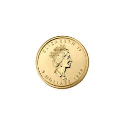 Canada Maple Leaf Tenth Ounce Gold Coin (Dates Our Choice)