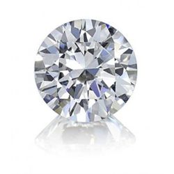 Round 0.70 Carat Brilliant Diamond E VVS2