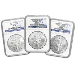 2013 Silver American Eagle MS-70 NGC (Early Releases)