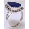 Image 1 : SAPPHIRE CORRUNDUM 30.83CTW ANTIQUE LOOKS .925 RING