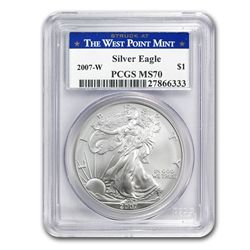 2006-W (Burnished) Silver American Eagle MS-69 PCGS