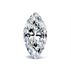 Marquise 1.00 Carat Brilliant Diamond D SI2