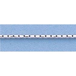 Pure Gold 16" 14kt Italian Gold-Yellow or White 0.9mm, Rd. D/C Cobra Chain :2.4gr