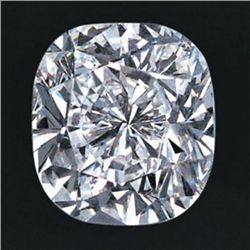 Cushion 0.78 Carat Brilliant Diamond E SI1