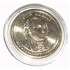 Image 1 : 2007-D PRESIDENT DOLLAR *JOHN ADAMS-MINT STATE HIGH GRADE* COIN COMES IN A HARD CASE!!