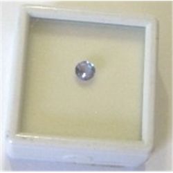 BEAUTIFUL .20 CARAT TANZANITE 4MM ROUND CUT & FACETED RARE GEM QUALITY-ONLY FOUND IN EAST AFRICA GEM