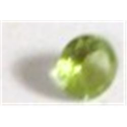 .65 CARAT *LARGE* GREEN PERIDOT BEAUTIFUL ROUND CUT/FACETED & POLISHED GEMSTONE *MINED IN ARIZONA*!!