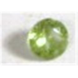 .80 CARAT *LARGE* GREEN PERIDOT BEAUTIFUL ROUND CUT/FACETED & POLISHED GEMSTONE *MINED IN ARIZONA*!!