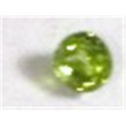 1.05 CARAT *LARGE* GREEN PERIDOT BEAUTIFUL ROUND CUT/FACETED & POLISHED GEMSTONE *MINED IN ARIZONA*!