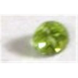 1.20 CARAT *LARGE* GREEN PERIDOT BEAUTIFUL ROUND CUT/FACETED & POLISHED GEMSTONE *MINED IN ARIZONA*!