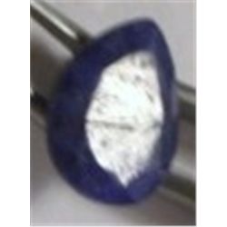 7.05 CARAT *HUGE* BLUE SAPPHIRE BEAUTIFUL TEAR DROP CUT/FACETED & POLISHED GEMSTONE!!
