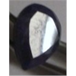 16.50 CARAT *HUGE* BLUE SAPPHIRE BEAUTIFUL TEAR DROP CUT/FACETED & POLISHED GEMSTONE!!