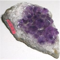 BEAUTIFUL AMETHYST GEODE *A-GRADE HIGH QUALITY-NATURAL* APPROX 2" ACROSS!!