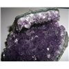 Image 2 : SPECTACULAR AMETHYST GEODE *A-GRADE HIGH QUALITY-NATURAL* APPROX 4" ACROSS & 2 1/2" TALL!!