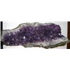 Image 2 : SPECTACULAR AMETHYST GEODE *A-GRADE HIGH QUALITY-NATURAL* APPROX 7" ACROSS & 3 1/2" TALL!!