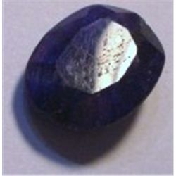 18.25 CARAT *HUGE* BLUE SAPPHIRE *BEAUTIFUL OVAL CUT & FACETED PRECIOUS GEMSTONE*!!