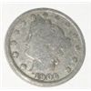 Image 1 : 1906 LIBERTY HEAD "V" NICKEL RED BOOK VALUE IS $3.00+ *NICE EARLY VERY GOOD GRADE NICKEL*!!