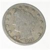 Image 1 : 1910 LIBERTY HEAD "V" NICKEL RED BOOK VALUE IS $8.00+ *NICE EARLY FINE GRADE NICKEL*!!
