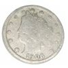 Image 1 : 1906 LIBERTY HEAD "V" NICKEL RED BOOK VALUE IS $4.00+ *NICE EARLY VERY GOOD GRADE NICKEL*!!