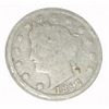 Image 1 : 1897 LIBERTY HEAD "V" NICKEL RED BOOK VALUE IS $5.00+ *NICE EARLY GOOD GRADE NICKEL*!!