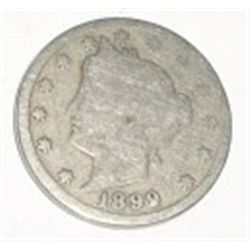 1899 LIBERTY HEAD "V" NICKEL RED BOOK VALUE IS $3.00+ *NICE EARLY GOOD GRADE NICKEL*!!