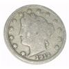 Image 1 : 1912 LIBERTY HEAD "V" NICKEL RED BOOK VALUE IS $10.00+ *NICE EARLY FINE GRADE NICKEL*!!