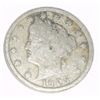 Image 1 : 1905 LIBERTY HEAD "V" NICKEL RED BOOK VALUE IS $3.00+ *NICE EARLY VERY GOOD GRADE NICKEL*!!