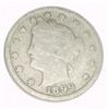 Image 1 : 1899 LIBERTY HEAD "V" NICKEL RED BOOK VALUE IS $3.00+ *NICE EARLY GOOD GRADE NICKEL*!!
