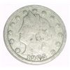 Image 1 : 1905 LIBERTY HEAD "V" NICKEL RED BOOK VALUE IS 4.00+ *NICE EARLY VERY GOOD GRADE NICKEL*!!