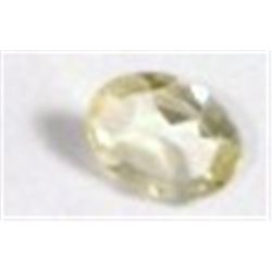 .95 CARAT BEAUTIFUL YELLOW CITRINE OVAL CUT, POLISHED & FACETED!! CITRINE CAME OUT OF SAFE!! ***Coin