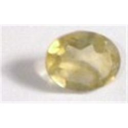 2.15 CARAT *HUGE* BEAUTIFUL YELLOW CITRINE OVAL CUT, POLISHED & FACETED!! CITRINE CAME OUT OF SAFE!!