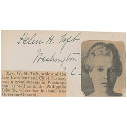 William and Helen Taft