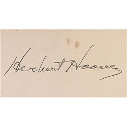 Herbert and Lou Henry Hoover