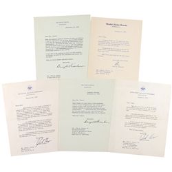 Dwight D. Eisenhower, John F. Kennedy, and Richard Nixon