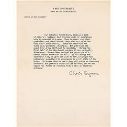 Yale University: Charles Seymour