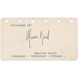 Maurice Ravel