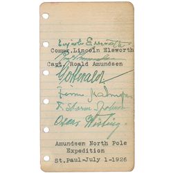 Amundsen North Pole Expedition