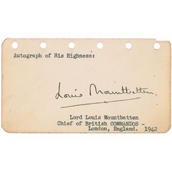 Mountbatten of Burma